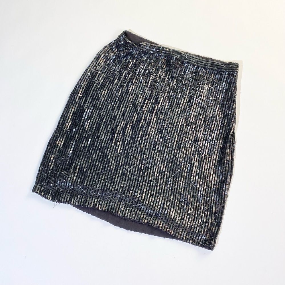 INC Sequin black pencil skirt New Year’s Eve outfit 6